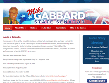 Tablet Screenshot of mikegabbard.com